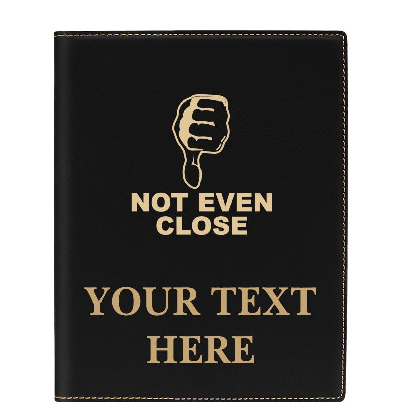 LEATHERETTE PORTFOLIO NOTEPAD