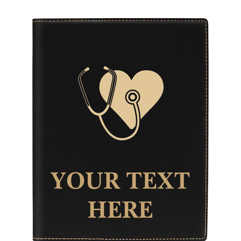 LEATHERETTE PORTFOLIO NOTEPAD