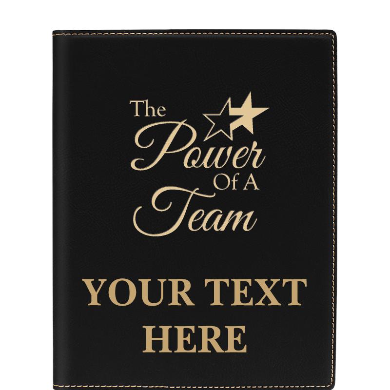 LEATHERETTE PORTFOLIO NOTEPAD