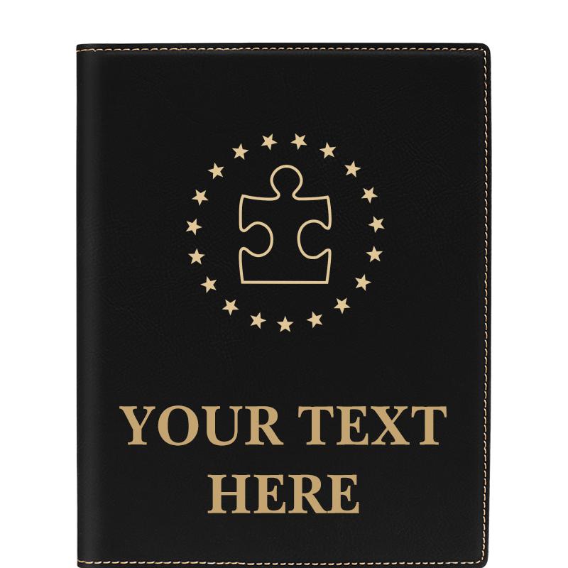 LEATHERETTE PORTFOLIO NOTEPAD