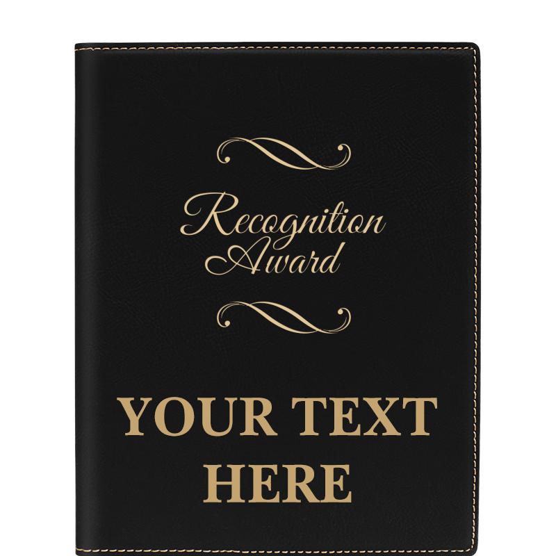 LEATHERETTE PORTFOLIO NOTEPAD