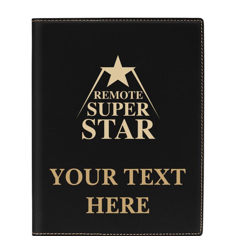 LEATHERETTE PORTFOLIO NOTEPAD