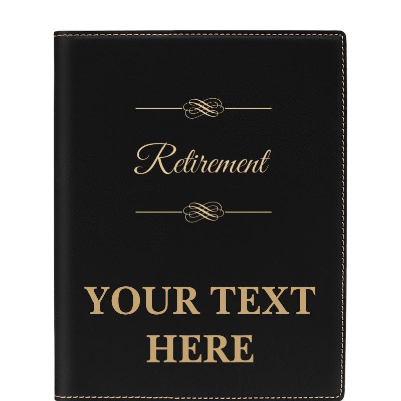 LEATHERETTE PORTFOLIO NOTEPAD