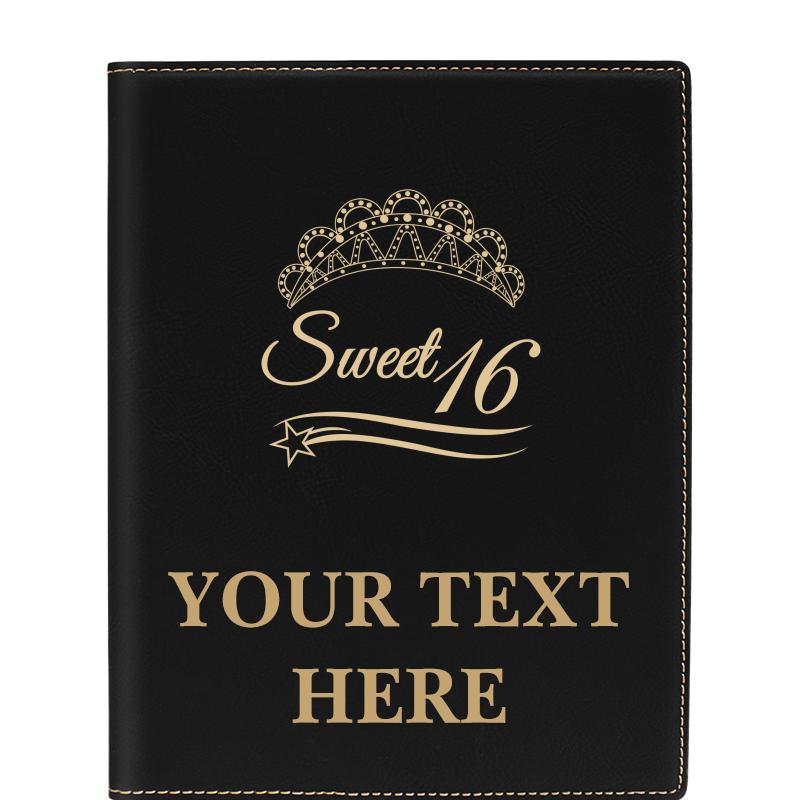 LEATHERETTE PORTFOLIO NOTEPAD