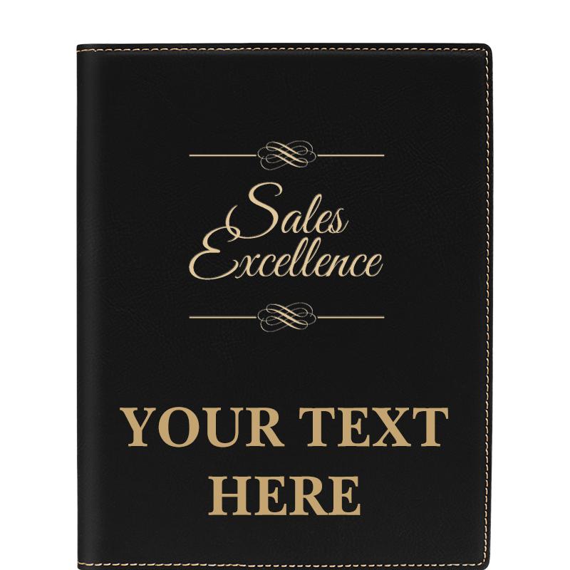 LEATHERETTE PORTFOLIO NOTEPAD