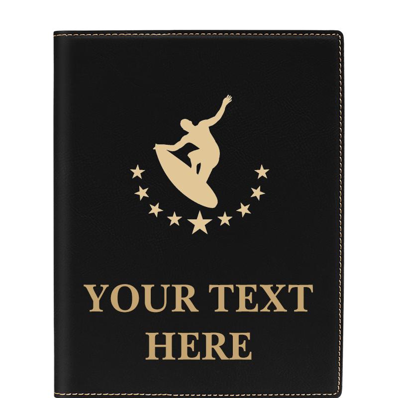 LEATHERETTE PORTFOLIO NOTEPAD