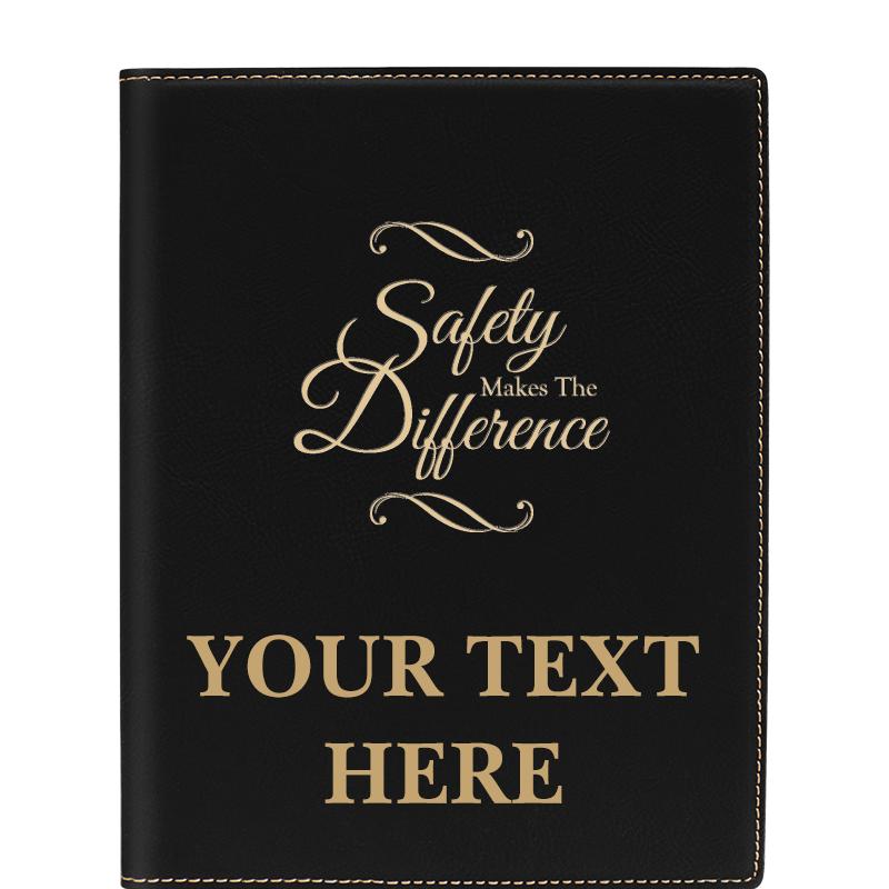 LEATHERETTE PORTFOLIO NOTEPAD
