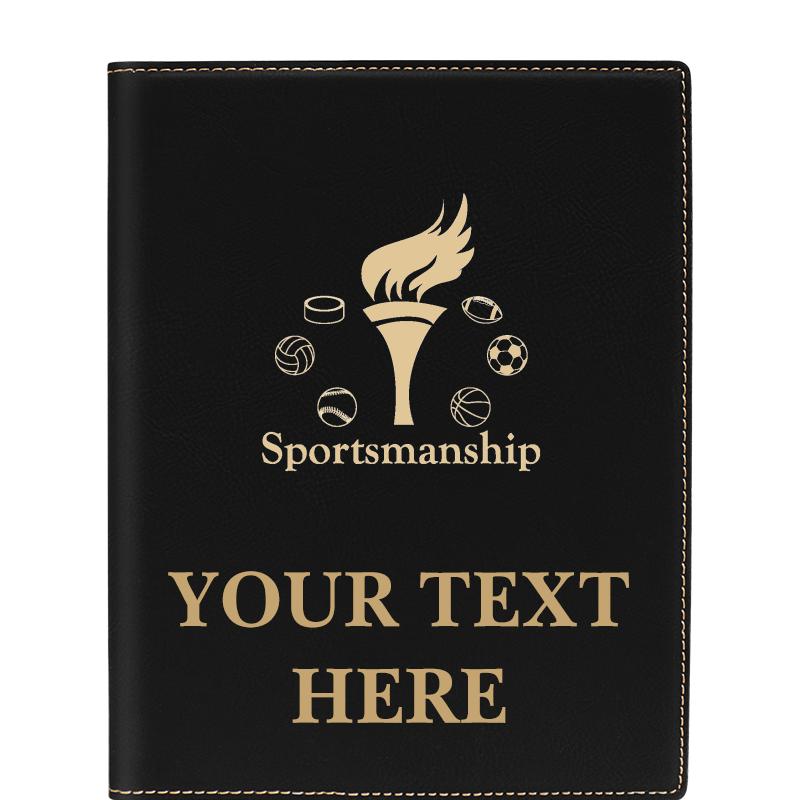 LEATHERETTE PORTFOLIO NOTEPAD