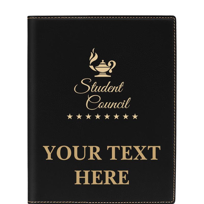 LEATHERETTE PORTFOLIO NOTEPAD