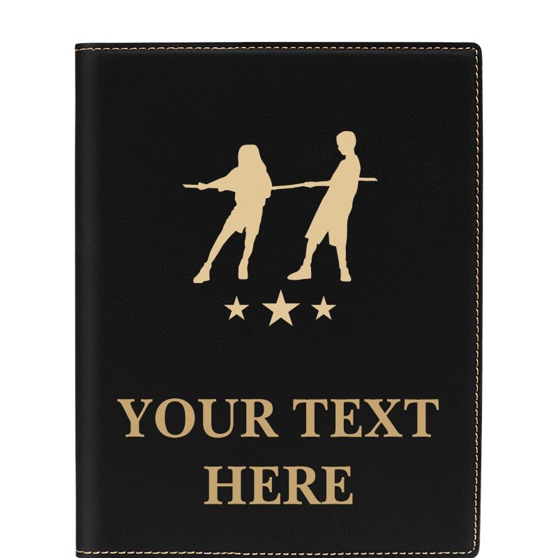 LEATHERETTE PORTFOLIO NOTEPAD