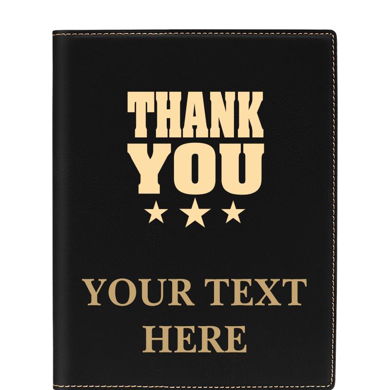 LEATHERETTE PORTFOLIO NOTEPAD