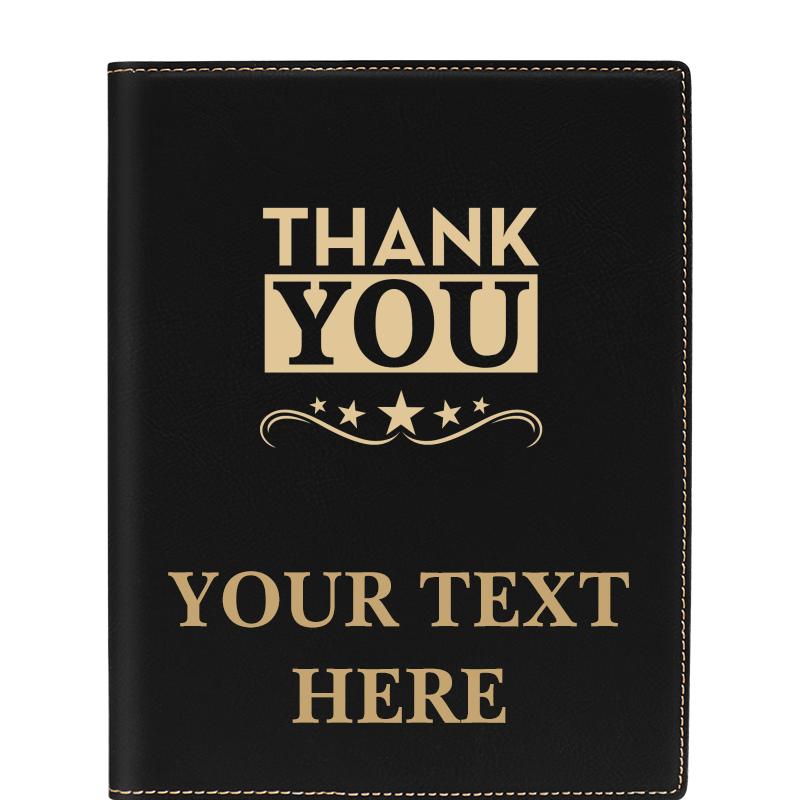 LEATHERETTE PORTFOLIO NOTEPAD