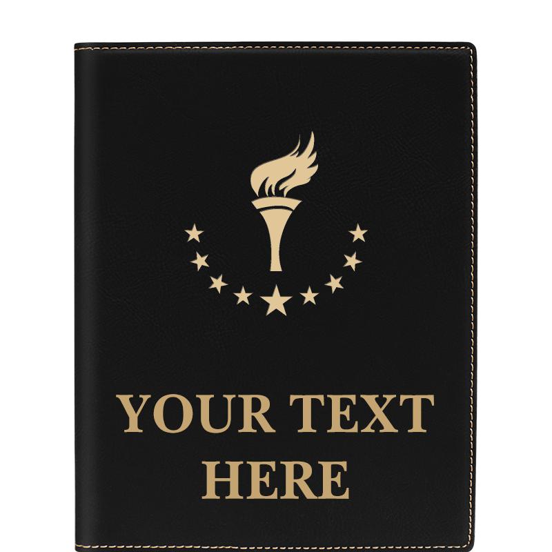 LEATHERETTE PORTFOLIO NOTEPAD