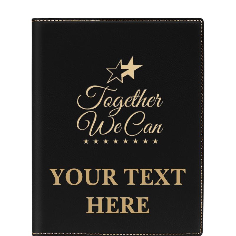 LEATHERETTE PORTFOLIO NOTEPAD