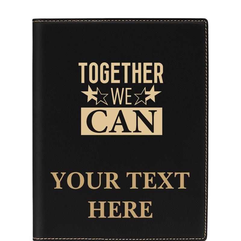 LEATHERETTE PORTFOLIO NOTEPAD