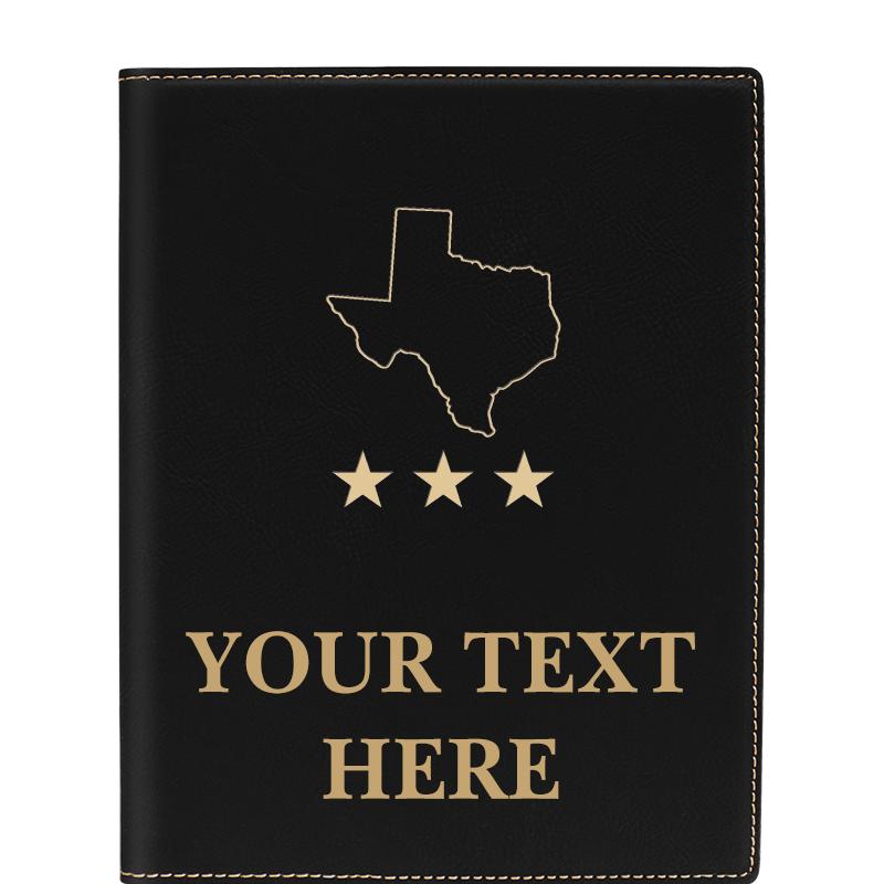 LEATHERETTE PORTFOLIO NOTEPAD