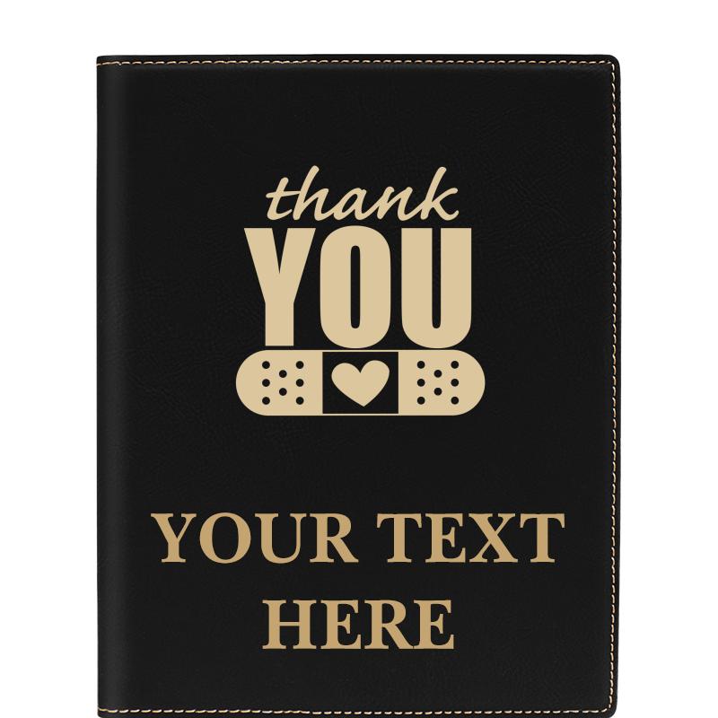 LEATHERETTE PORTFOLIO NOTEPAD