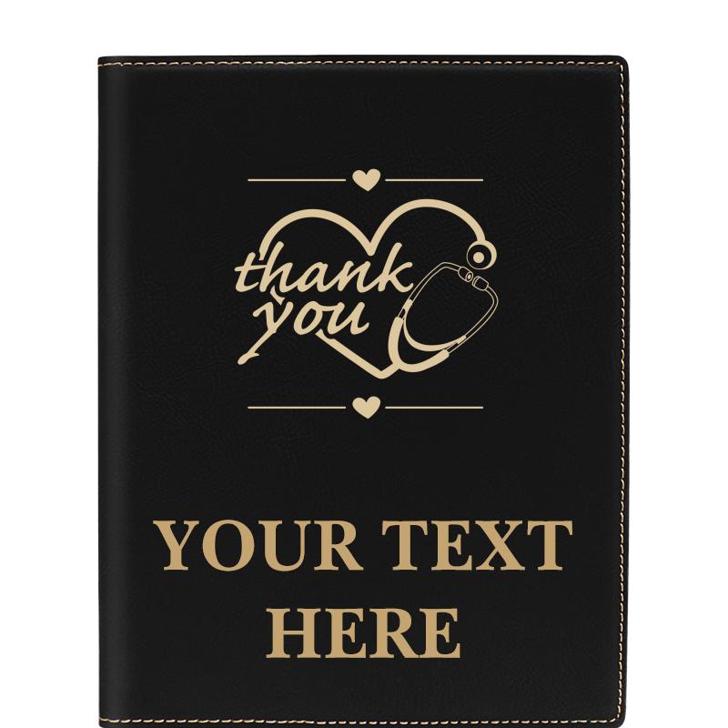 LEATHERETTE PORTFOLIO NOTEPAD