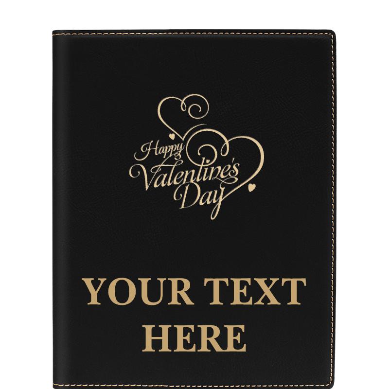 LEATHERETTE PORTFOLIO NOTEPAD