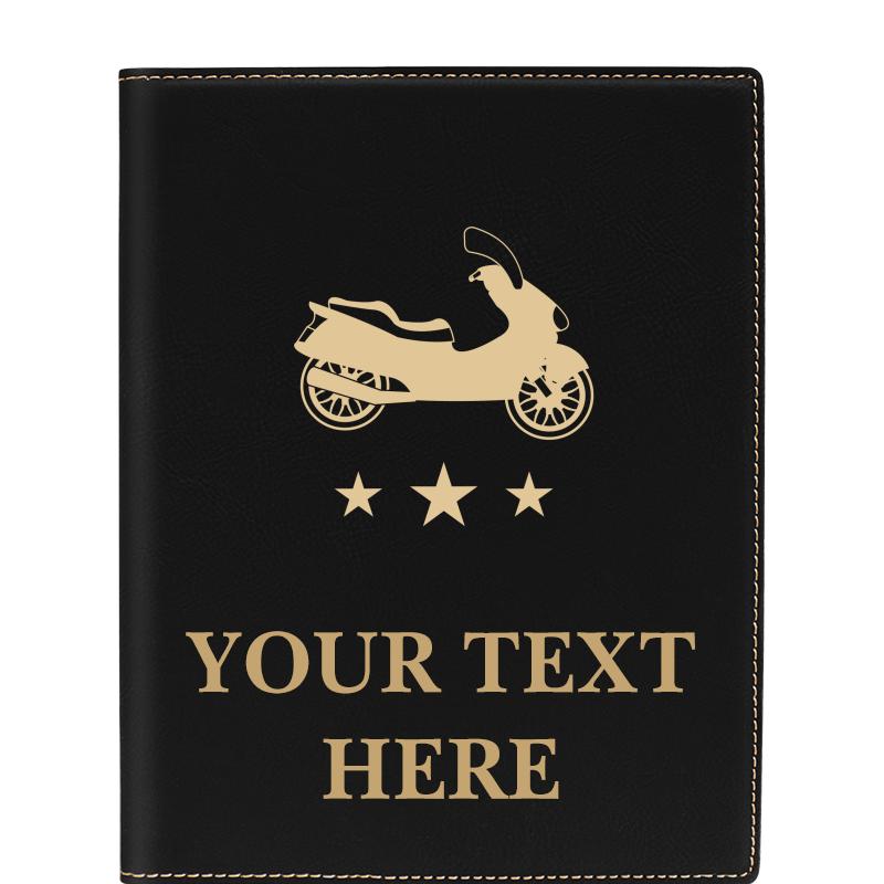 LEATHERETTE PORTFOLIO NOTEPAD