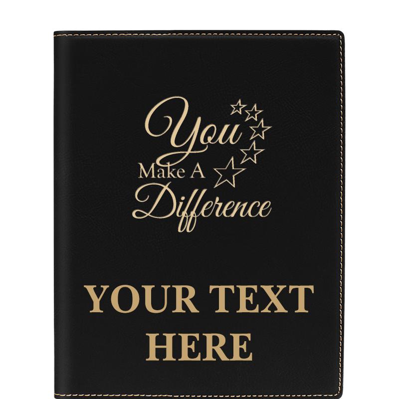 LEATHERETTE PORTFOLIO NOTEPAD