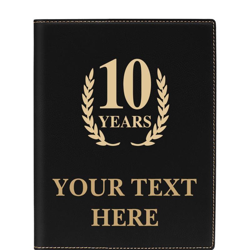 LEATHERETTE PORTFOLIO NOTEPAD