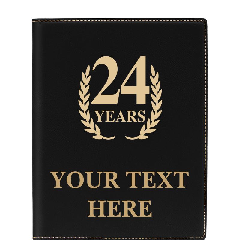 LEATHERETTE PORTFOLIO NOTEPAD