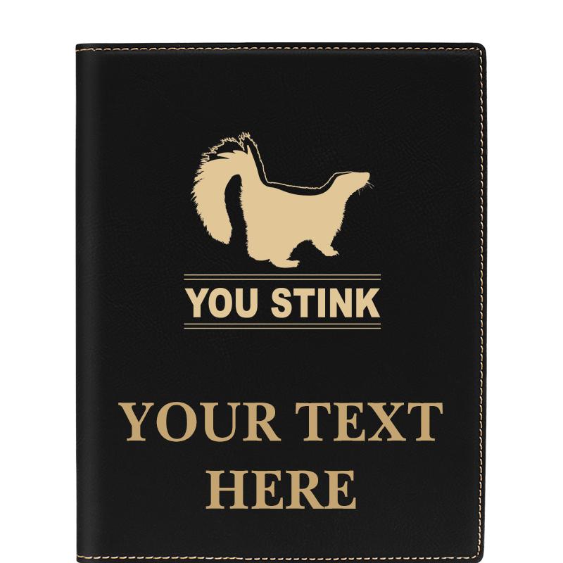 LEATHERETTE PORTFOLIO NOTEPAD