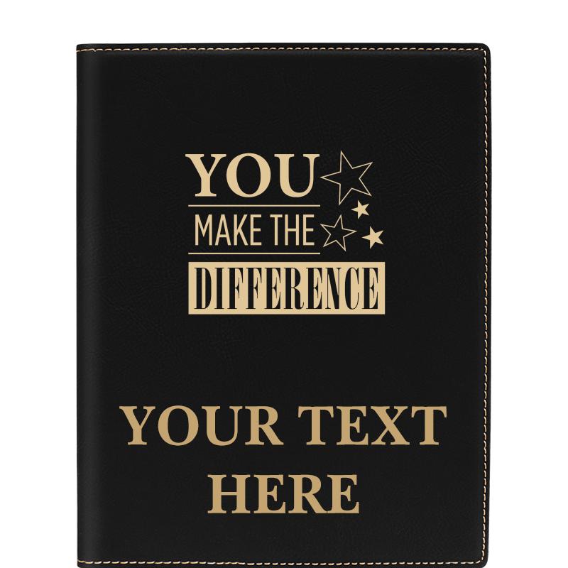 LEATHERETTE PORTFOLIO NOTEPAD