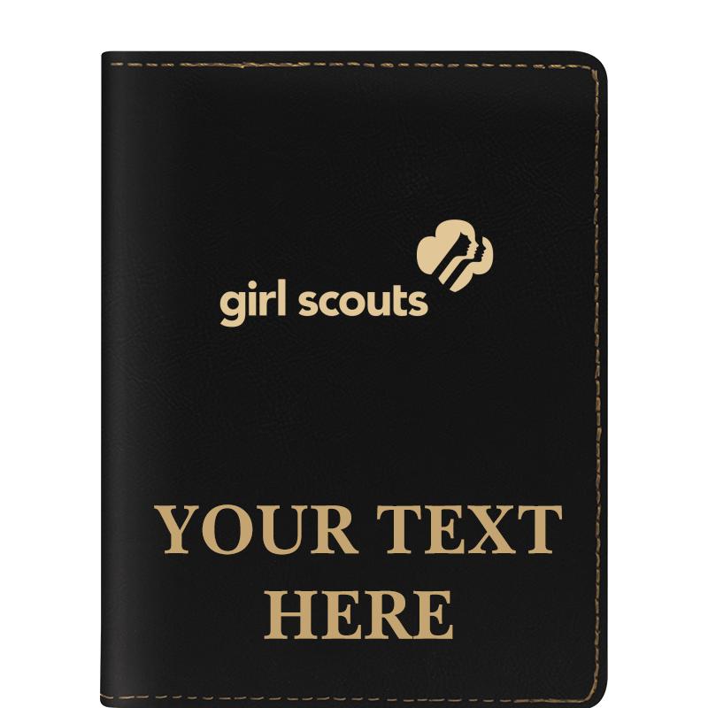 LEATHERETTE PASSPORT HOLDER