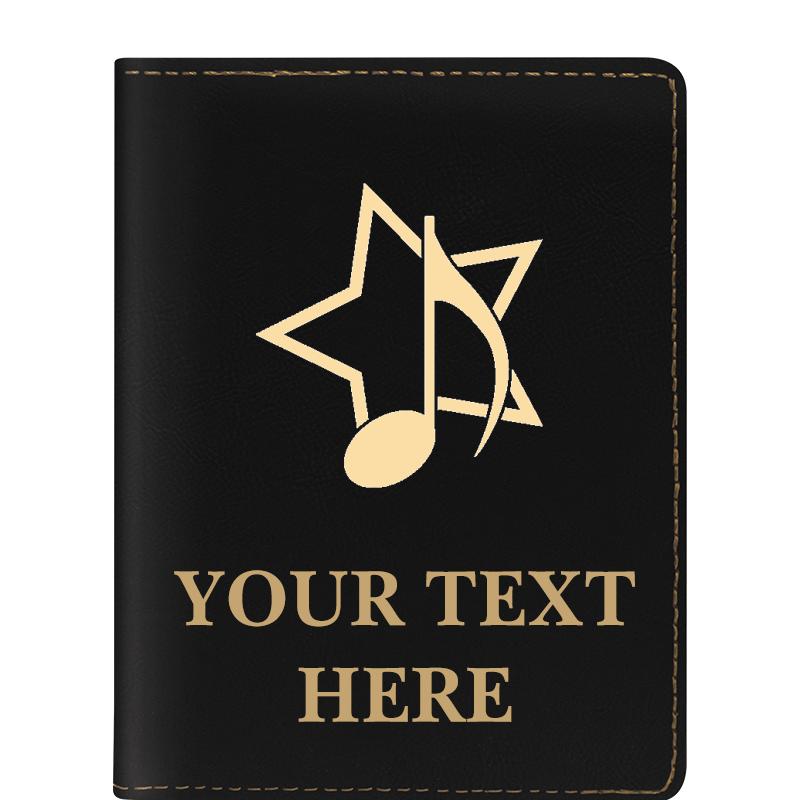 LEATHERETTE PASSPORT HOLDER