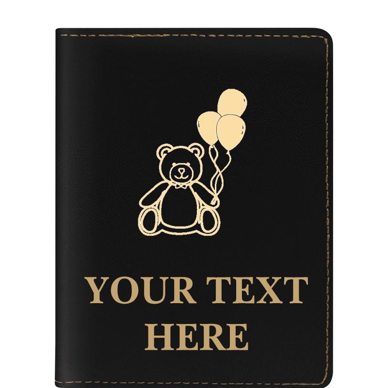 LEATHERETTE PASSPORT HOLDER