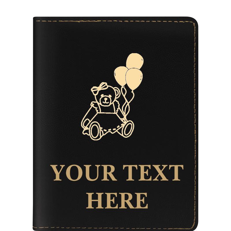 LEATHERETTE PASSPORT HOLDER