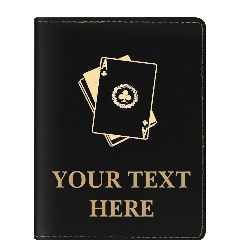 LEATHERETTE PASSPORT HOLDER