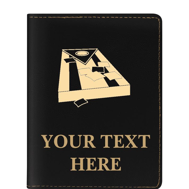 LEATHERETTE PASSPORT HOLDER