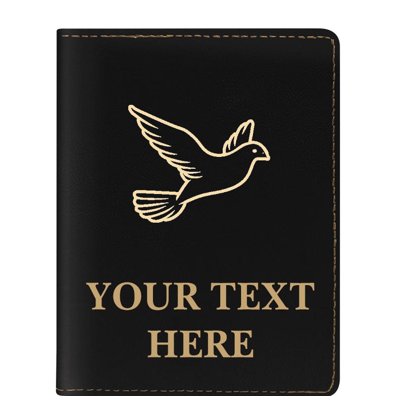 LEATHERETTE PASSPORT HOLDER