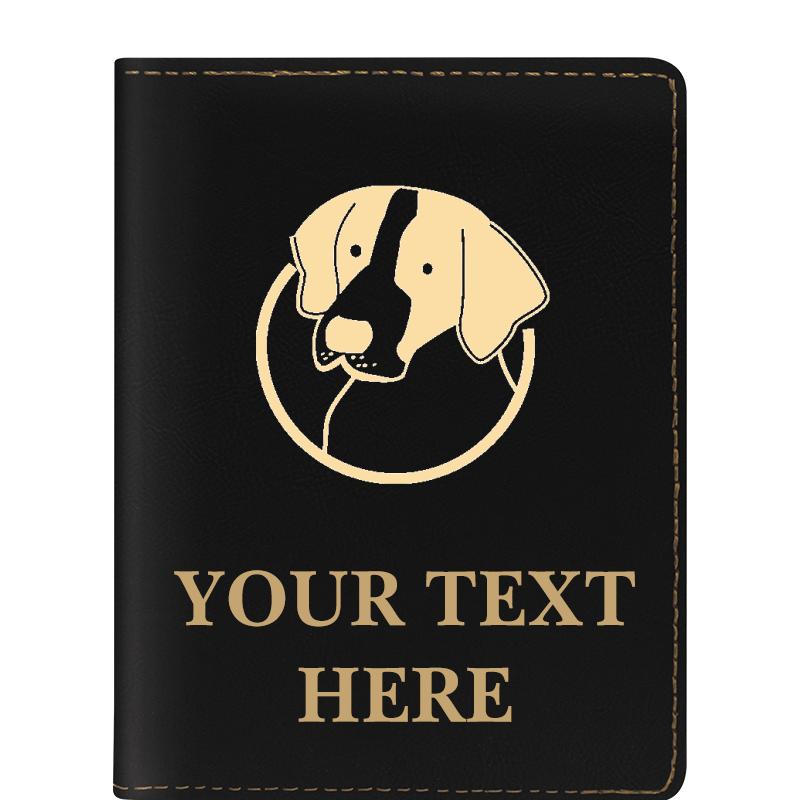 LEATHERETTE PASSPORT HOLDER