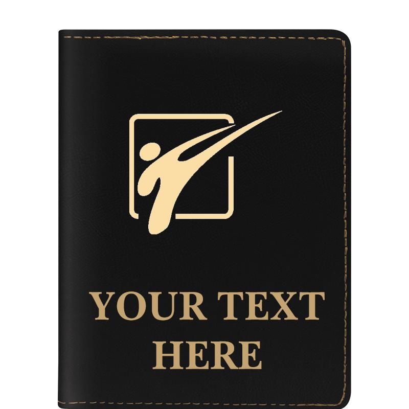 LEATHERETTE PASSPORT HOLDER