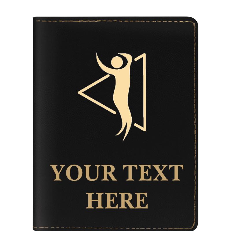 LEATHERETTE PASSPORT HOLDER