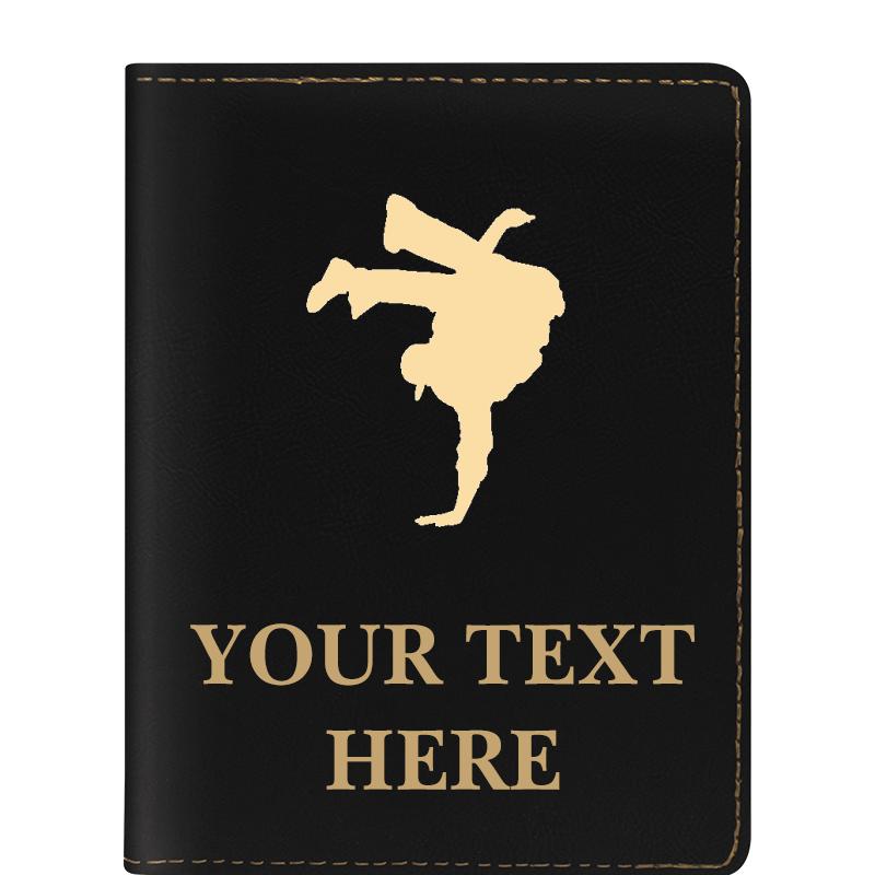 LEATHERETTE PASSPORT HOLDER