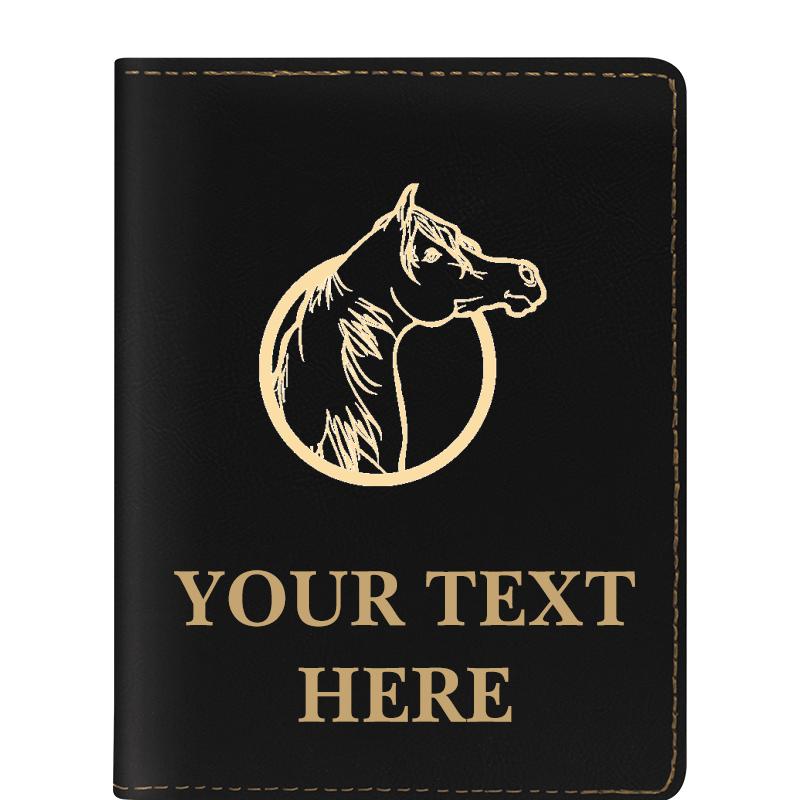 LEATHERETTE PASSPORT HOLDER