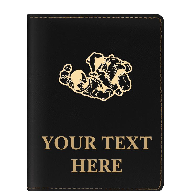 LEATHERETTE PASSPORT HOLDER