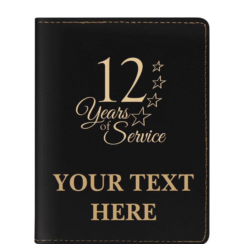 LEATHERETTE PASSPORT HOLDER