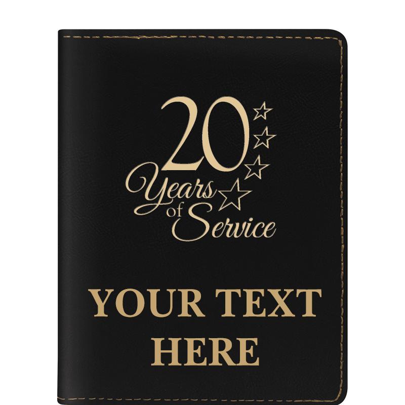 LEATHERETTE PASSPORT HOLDER