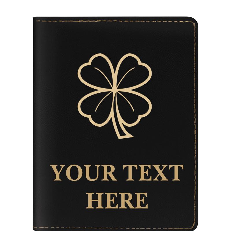 LEATHERETTE PASSPORT HOLDER
