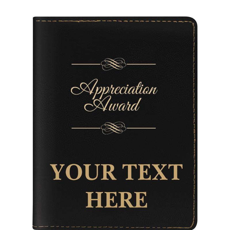 LEATHERETTE PASSPORT HOLDER