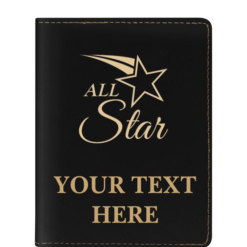 LEATHERETTE PASSPORT HOLDER