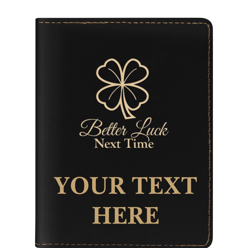 LEATHERETTE PASSPORT HOLDER