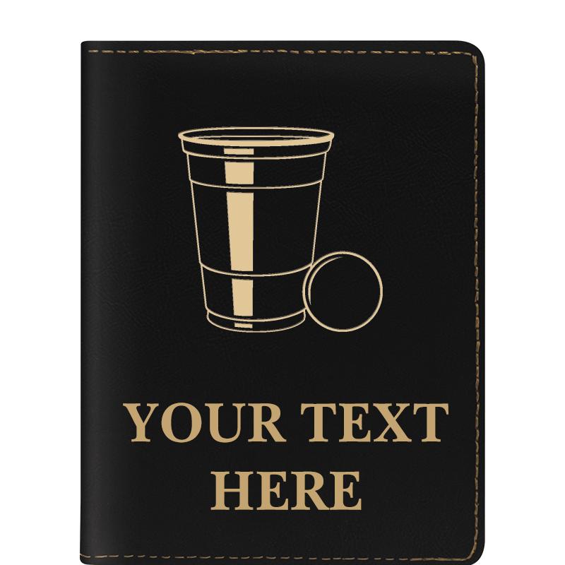 LEATHERETTE PASSPORT HOLDER