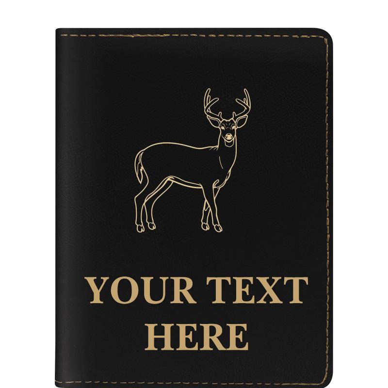 LEATHERETTE PASSPORT HOLDER